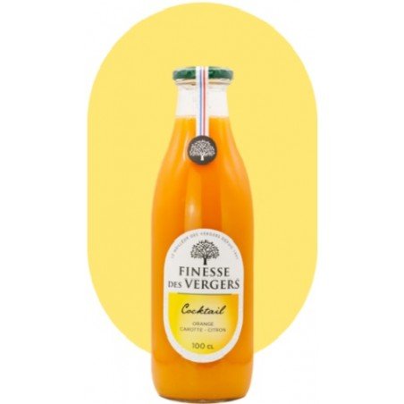 Boisson cocktail Orange Carotte, Citron